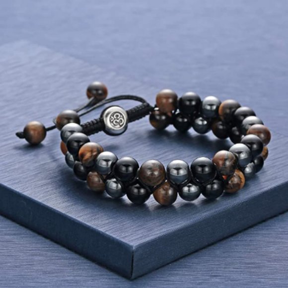 Eye-catching Lava Rock Bracelet - Picture 4 of 6